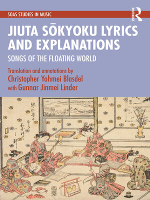 cover image of Jiuta Sōkyoku Lyrics and Explanations